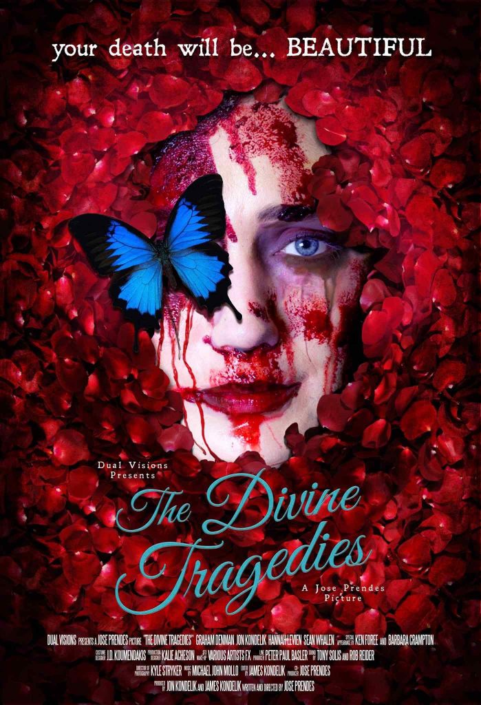 Poster art for Jose Prendes' The Divine Tragedies.