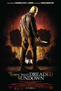 Poster for Alfonso Gomez-Rejon's remake of The Town that Dreaded Sundown