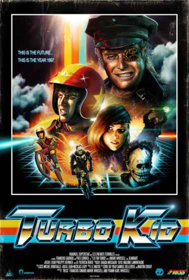 Michael Ironside. Turbo Kid Poster from RKSS.