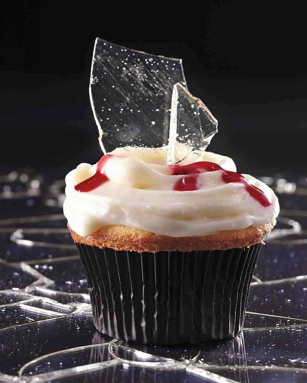 Glass Cupcake - Dexter Inspired Cupcake