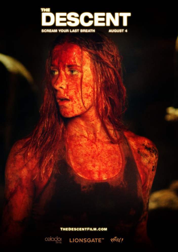 Sarah in The Descent