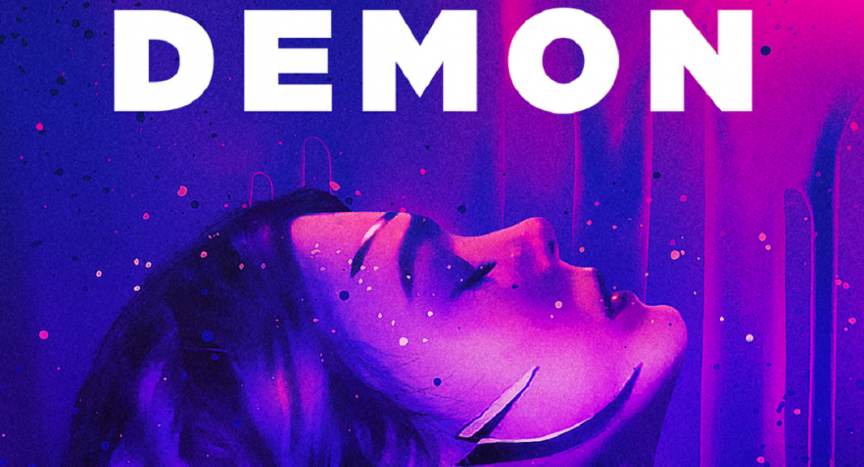 Cover art for the Neon Demon by Amazon Pictures, edited.