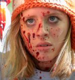 Lulu Wilson bloody in Becky