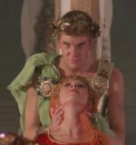 Malcolm McDowell stars as the infamous emperor in the equally infamous 1979 film "Caligula."