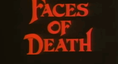 The infamous "Faces of Death" from 1978.