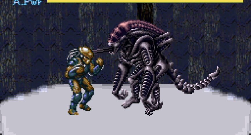 Alien vs. Predator hit the SNES in 1993, eleven years before the first crossover movie.