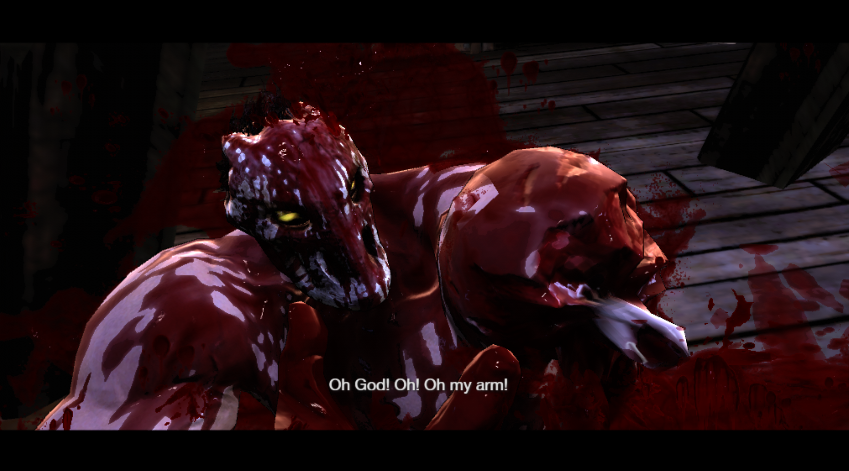 Splatterhouse (2010) is an excellent remake of a classic horror beat em up series.